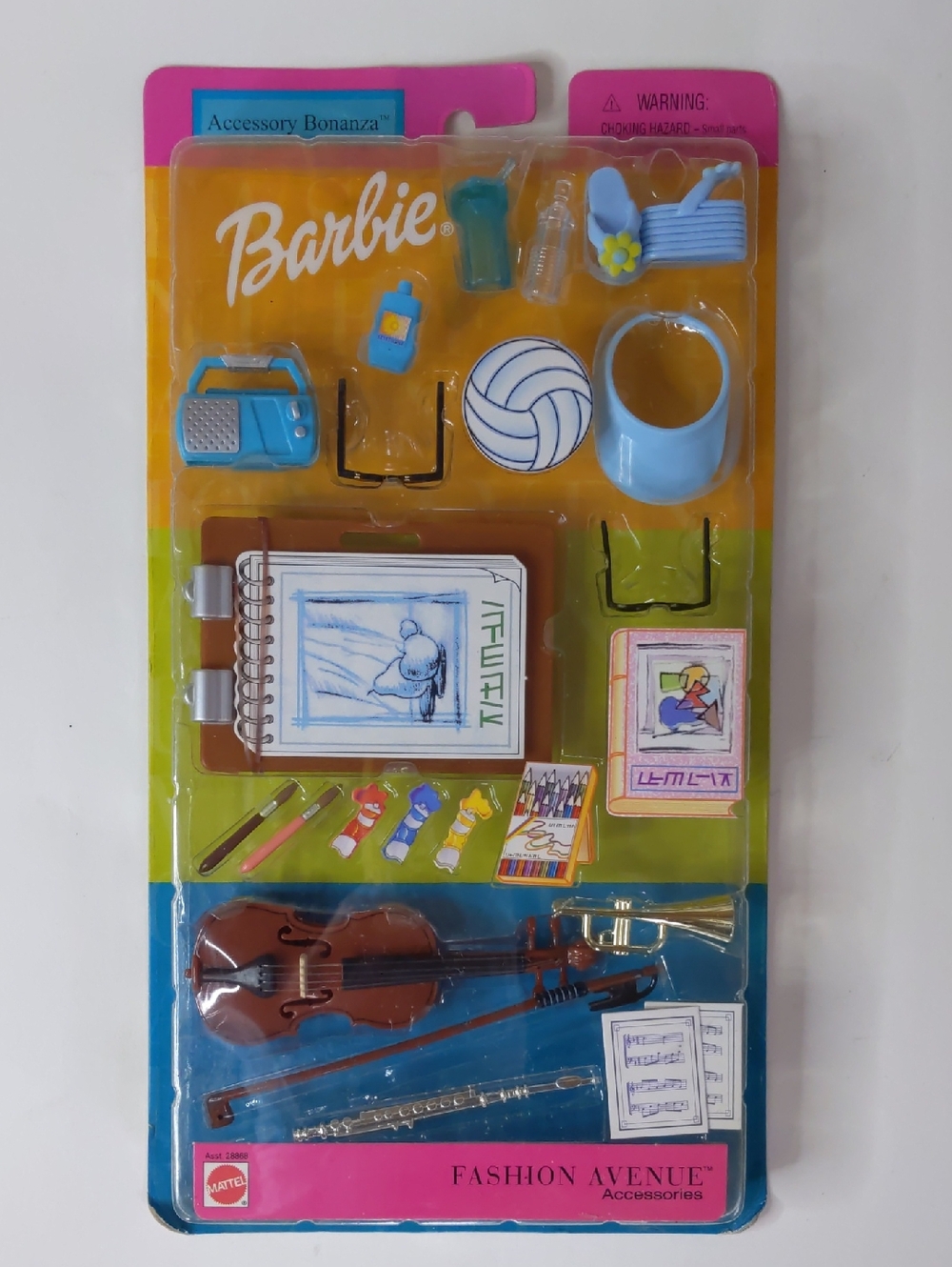 Vintage Barbie Musical & Art Accessory Set - New
